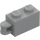 LEGO Medium Stone Gray Brick 1 x 2 with Hinge Shaft (Flush Shaft) (34816)