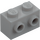 LEGO Medium Stone Gray Brick 1 x 2 with Studs on One Side (11211)