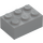 LEGO Medium Stone Gray Brick 2 x 3 (3002)