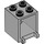 LEGO Medium Stone Gray Container 2 x 2 x 2 with Recessed Studs (4345 / 30060)