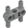 LEGO Medium Stone Gray Cross Block Beam 3 with Four Pins (48989 / 65489)