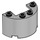 LEGO Medium Stone Gray Cylinder 2 x 4 x 2 Half (24593 / 35402)