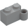 LEGO Medium Stone Gray Hinge Brick 1 x 4 Base (3831)