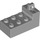 LEGO Medium Stone Gray Hinge Brick 2 x 4 with 1 x 2  (18455 / 49995)