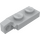 LEGO Medium Stone Gray Hinge Plate 1 x 2 Locking with Single Finger on End Vertical without Bottom Groove (44301 / 49715)