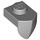 LEGO Medium Stone Gray Plate 1 x 1 with Downwards Tooth (15070)