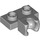 LEGO Medium Stone Gray Plate 1 x 2 with Middle Ball Joint Socket (14704)