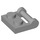 LEGO Medium Stone Gray Plate 1 x 2 with Side Bar Handle (48336)