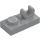 LEGO Medium Stone Gray Plate 1 x 2 with Top Clip without Gap (44861)