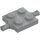 LEGO Medium Stone Gray Plate 2 x 2 with Two Wheel Holders (4600 / 67687)