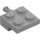 LEGO Medium Stone Gray Plate 2 x 2 with Wheel Holder (4488 / 10313)