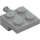 LEGO Medium Stone Gray Plate 2 x 2 with Wheel Holder (4488 / 10313)