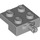 LEGO Medium Stone Gray Plate 2 x 2 with Wheel Holder (4488 / 10313)