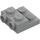 LEGO Medium Stone Gray Plate 2 x 2 x 0.7 with 2 Studs on Side (4304 / 99206)