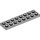 LEGO Medium Stone Gray Plate 2 x 8 (3034)