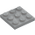 LEGO Medium Stone Gray Plate 3 x 3 (11212)