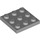 LEGO Medium Stone Gray Plate 3 x 3 (11212)