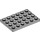 LEGO Medium Stone Gray Plate 4 x 6 (3032)