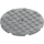 LEGO Medium Stone Gray Plate 8 x 8 Round Circle (74611)