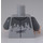 LEGO Medium Stone Gray Reg Cattermole Minifig Torso (973 / 76382)