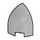 LEGO Medium Stone Gray Slope 1 x 1 x 1.3 Curved Round Sphere Quarter (1871)