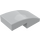 LEGO Medium Stone Gray Slope 1 x 2 Curved Inverted (24201)