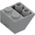 LEGO Medium Stone Gray Slope 2 x 2 (45°) Inverted with Hollow Tube Spacer Underneath (76959)