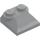 LEGO Medium Stone Gray Slope 2 x 2 Curved with Curved End (47457)