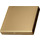 LEGO Metallic Gold Tile 2 x 2 with Groove (3068 / 88409)