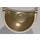 LEGO Metallic Gold Visor (Large) with Trapezoid (49480 / 89159)