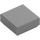 LEGO Metallic Silver Tile 1 x 1 with Groove (3070 / 30039)