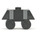 LEGO Mouse Droid Minifigure (Dark Stone Gray)
