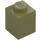 LEGO Olive Green Brick 1 x 1 (3005 / 30071)