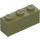 LEGO Olive Green Brick 1 x 3 (3622 / 45505)