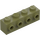 LEGO Olive Green Brick 1 x 4 with 4 Studs on One Side (30414)