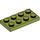 LEGO Olive Green Plate 2 x 4 (3020)