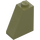 LEGO Olive Green Slope 1 x 2 x 2 (65°) (60481)