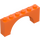 LEGO Orange Arch 1 x 6 x 2 Medium Thickness Top (15254)