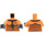 LEGO Orange Astronaut Minifig Torso (973 / 76382)