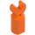 LEGO Orange Bar Holder with Clip (11090 / 44873)