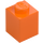 LEGO Orange Brick 1 x 1 (3005 / 30071)