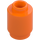 LEGO Orange Brick 1 x 1 Round with Open Stud (3062 / 35390)