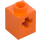 LEGO Orange Brick 1 x 1 with Axle Hole (73230)