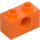 LEGO Orange Brick 1 x 2 with Hole (3700)