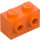 LEGO Orange Brick 1 x 2 with Studs on One Side (11211)