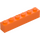 LEGO Orange Brick 1 x 6 (3009 / 30611)