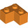 LEGO Orange Brick 2 x 2 Corner (2357)