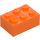 LEGO Orange Brick 2 x 3 (3002)