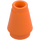 LEGO Orange Cone 1 x 1 with Top Groove (28701 / 59900)