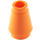 LEGO Orange Cone 1 x 1 with Top Groove (28701 / 59900)